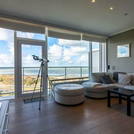 Panoramic & Modern Apartment With Sea View Bredene Exterior photo