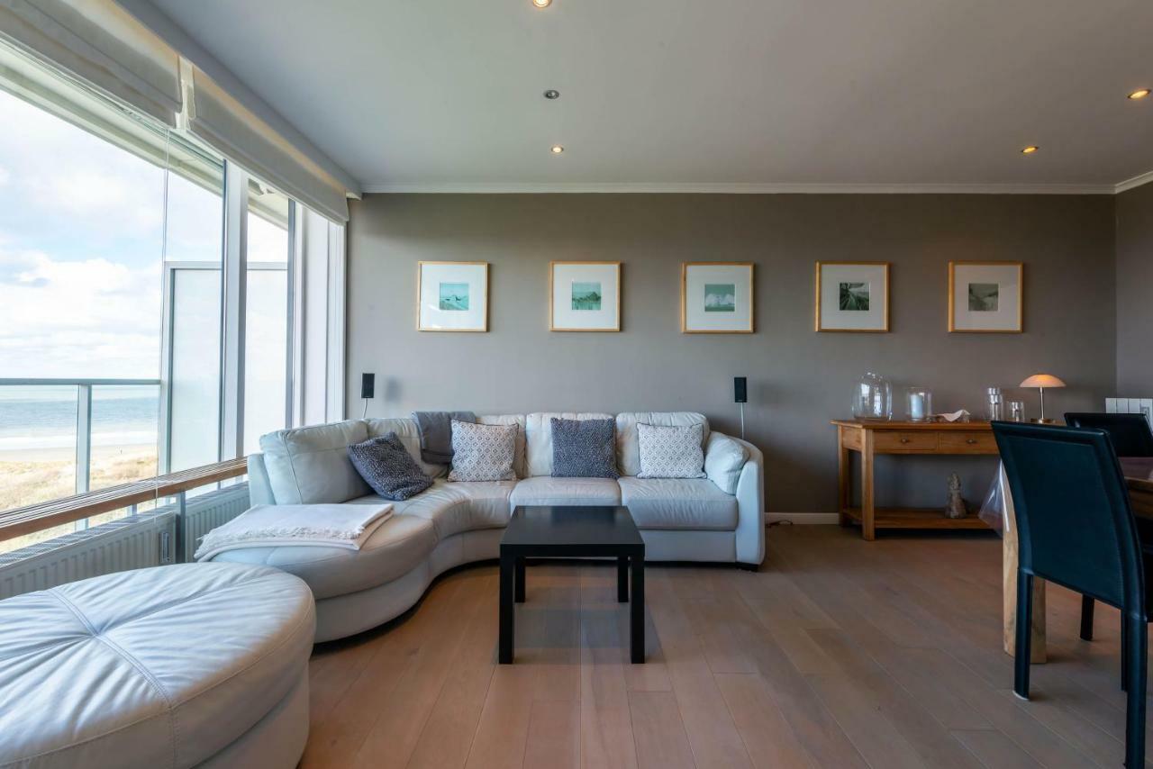 Panoramic & Modern Apartment With Sea View Bredene Exterior photo