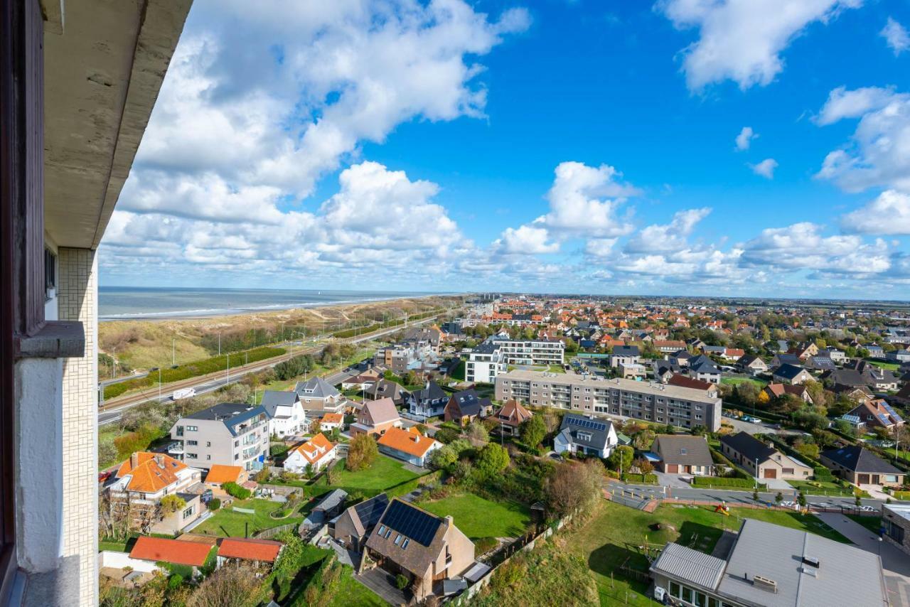 Panoramic & Modern Apartment With Sea View Bredene Exterior photo